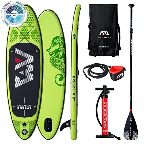 Aqua Marina SUP Board Aquamarina Breeze, Tavola Unisex Adulto, Verde, Uni