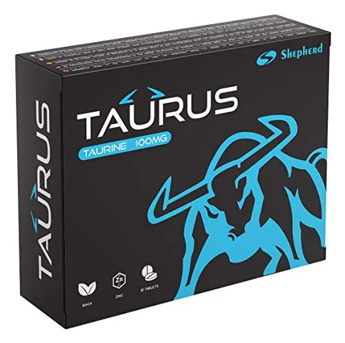 Taurus 100mg 30 Compresse | Effetto immediato, Massima durata, Senza controindicazioni, 100% Naturale