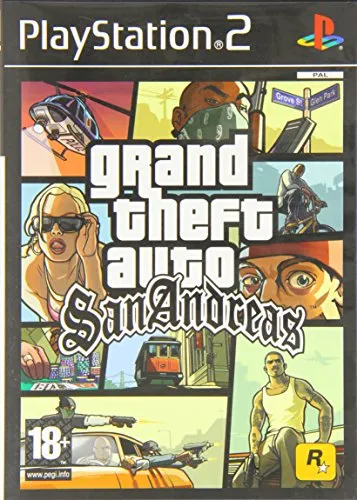 PS2 GRAND THEFT AUTO : SAN ANDREAS (EU)