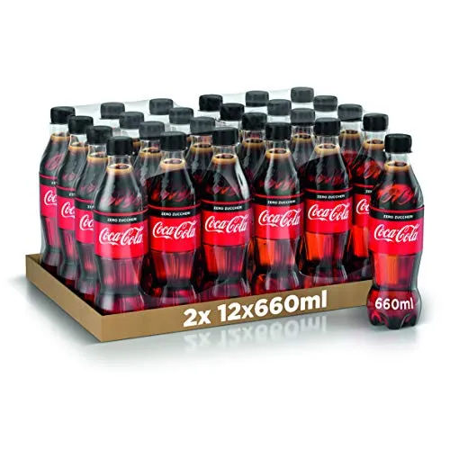 Coca-Cola Zero 660 ml 2 X 12 (Bottiglia Pet Riciclabile)