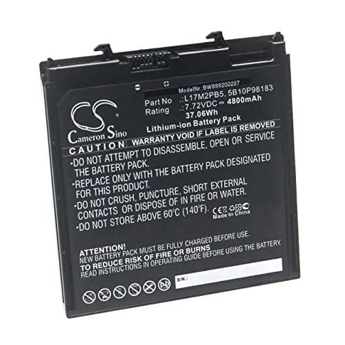 vhbw batteria compatibile con Lenovo V330-14, V330-14IKB, V330-14IKB-81B0 laptop, notebook (4800mAh, 7.72V, Li-Ion)