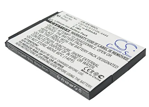 Batteria compatibile con Siemens Gigaset SL788 Li-ion 3.7V 830mAh - V30145-K1310K-X444, V30145-K1310-X445, S30852-D2152-X1, 4250366817255