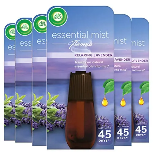 Airwick Essential mist refill rilassante lavanda, 20 ml (confezione da 6)