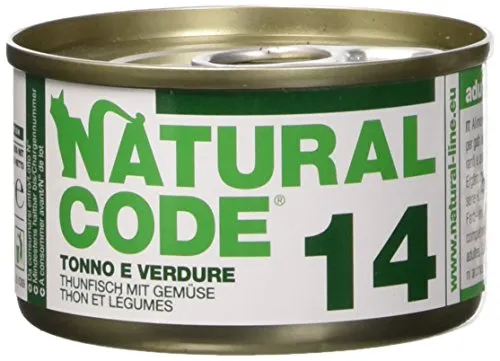 Natural Line Tonno E Verdure Gr. 85 Code 14