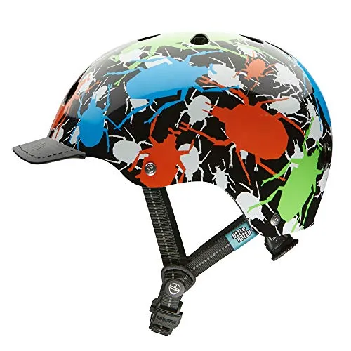 Nutcase Little Nutty Casco Gioventù Unisex, Multicolore, XS