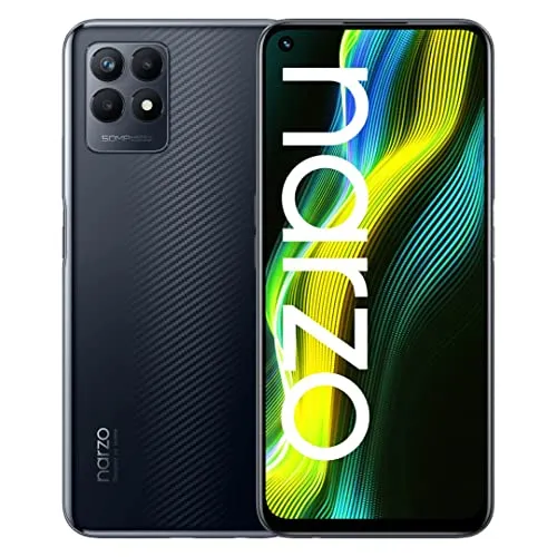 realme Narzo 50 4+128GB Smartphone, Processore Gaming Helio G96 FHD+ UltraAdaptive Refresh 120Hz Tripla camera AI 50MP Quick Charge 33W MegaBatteria 5000mAh DRE Dual Sim 1xMicroSD, Speed Black