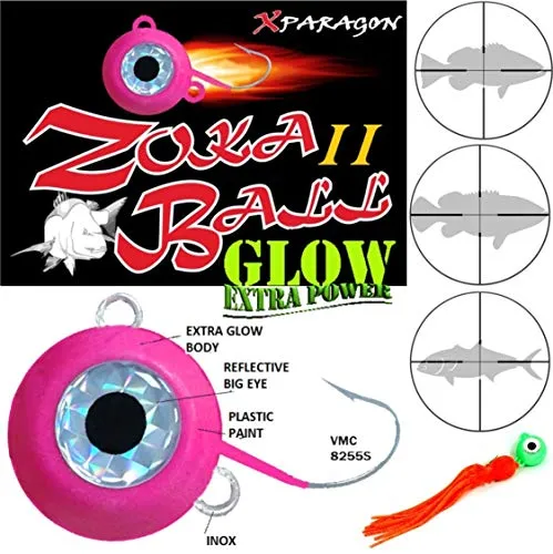 X Paragon KABURA & BAITING SYSTEM ZOKA BALL II EXTRA GLOW 230g, ZOKA BALL II EXTRA GLOW, ARANCIONE/LUCIDO