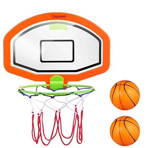 LIOOBO 5pcs / Set canestro da Basket per Bambini Set da Appendere a Parete da Basket per Basket per Giochi da Interno per Bambini Giocattolo per Bambini