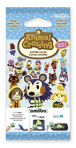Nintendo 3DS: Carte Amiibo Animal Crossing Serie 3