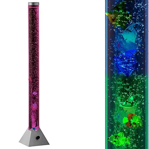 Lampada da tavolo a LED per colonna d'acqua 10 decorazione per pesci illuminazione per soggiorno