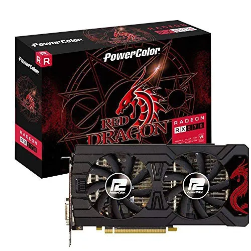 Powercolor PCIe RX 570 Red Dragon 8192MB DDR5 HDMI/3xDP