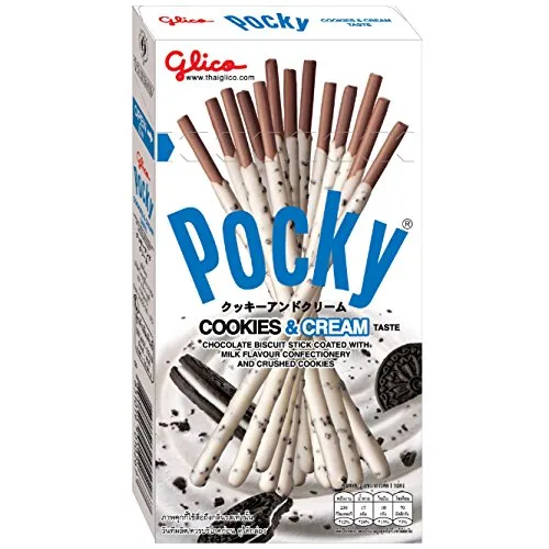 Glico Pocky Crema Latte e Bricciole di Oreo - 45g