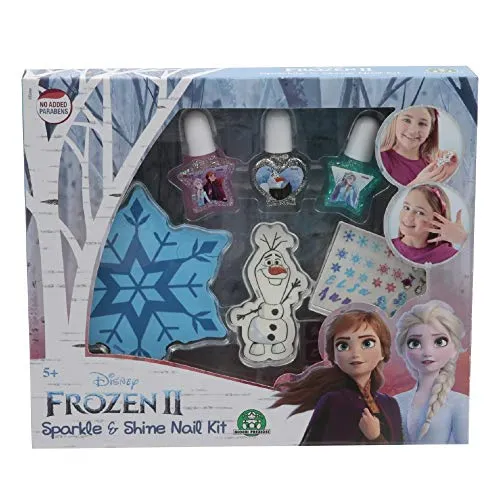 Giochi Preziosi Disney Frozen 2, Make Up Sparkle and Shine Nail Kit