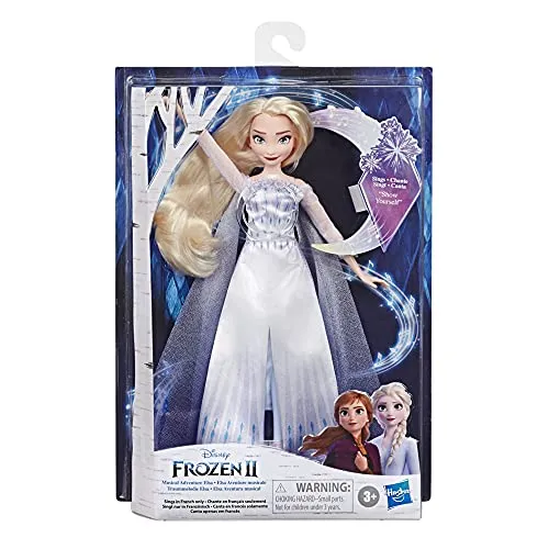 Disney Frozen, bambola Elsa cantante di Frozen, canta "Ti cerca" del film Disney Frozen 2