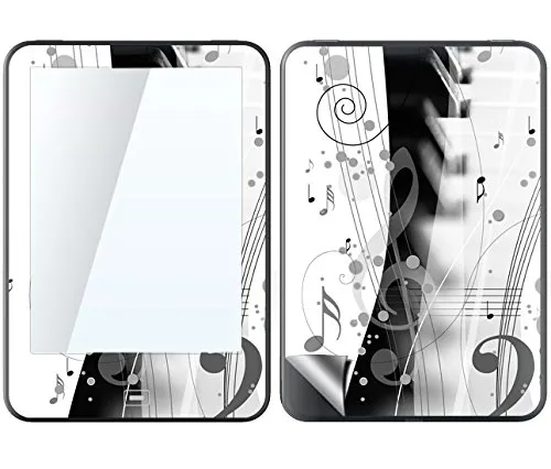 'Tolino Vision 1, 2, 3HD, 4HD Skin Musica Life Sticker Cellulare pellicola adesivo + Wall Paper, Pellicola protettiva per Cover