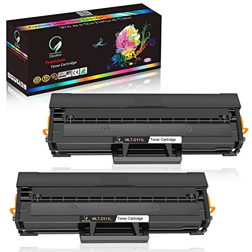 Gootior Image Cartucce Toner MLT D111S D111L Compatibile per Samsung Xpress SL-M2026 M2026W SL-M2070 M2070W M2070FW M2070F Serie SL-M2020 M2020W SL-M2022 M2022W Laser Stampante, 1800 Pagine, Kti 2