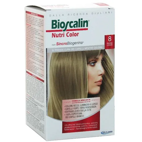 Bioscalin nutri color tintura per capelli n.8 biondo chiaro