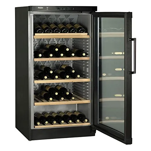 Haier JC-298GA cantina vino Libera installazione Nero 120 bottiglia/bottiglie Cantinetta vino con compressore A