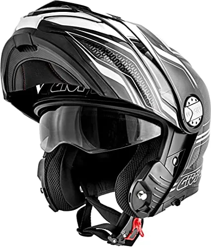 GIVI X.33 Canyon Layers Helmet Casco Nero/Bianco