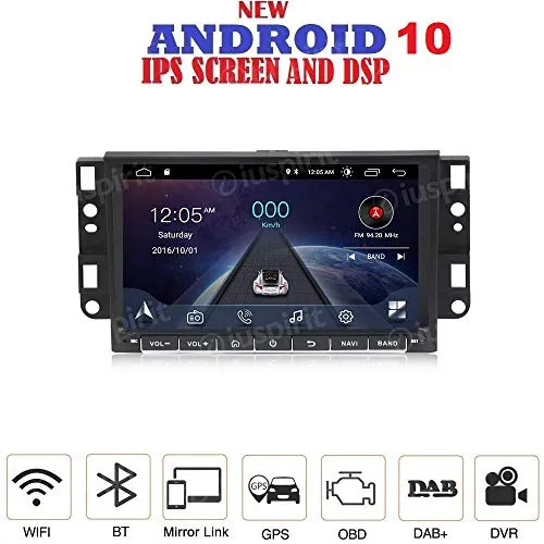 ANDROID 10 GPS USB WI-FI Bluetooth autoradio navigatore Chevrolet Captiva Chevrolet Epica Chevrolet Tosca Chevrolet Aveo Chevrolet Lova Kalos Chevrolet Matiz Daewoo