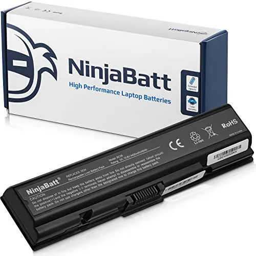 NinjaBatt Batteria per Toshiba Satellite A505-S6960 L300 A350 L500 L505D-S5983 L500D PA3533U-1BAS PA3682U-1BRS PA3533