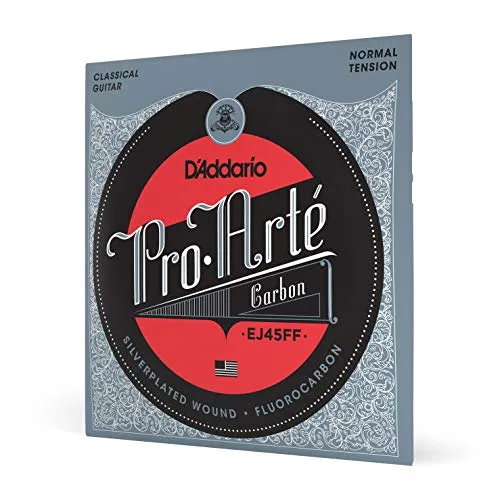 D'Addario EJ45FF ProArte Carbon Set per Chitarra Classica con Bassi Dynacore, Tensione Normale