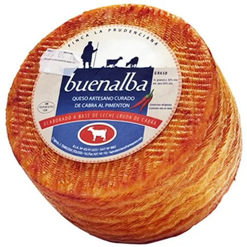 Formaggio di Capra Stagionato "Paprika" (1 kg) - Buenalba