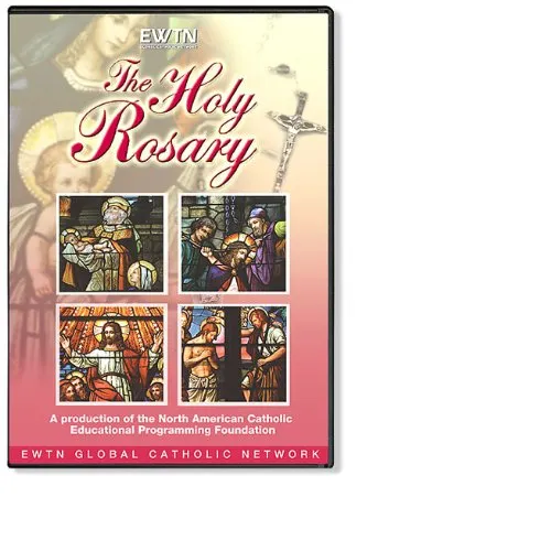 EWTN Il Santo rosario in vetro colorato 1-disc DVD