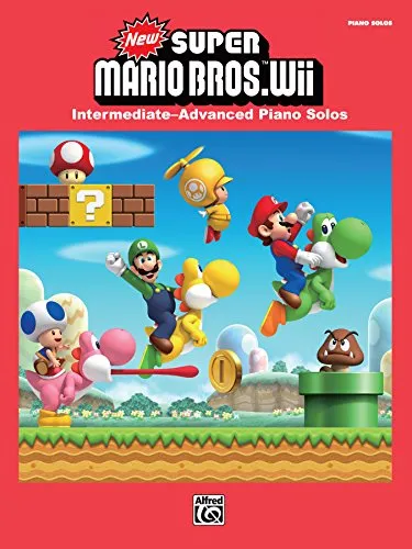 New Super Mario Bros. Wii for Piano: Intermediate-Advanced Sheet Music Piano Solos From the Nintendo® Video Game Collection: Intermediate / Advanced Piano Solos (English Edition)