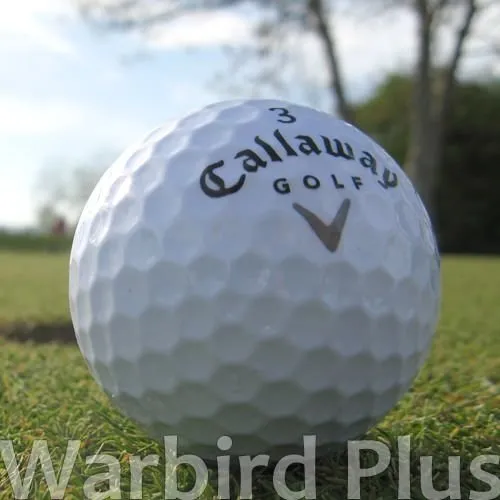 25 CALLAWAY WARBIRD PLUS PALLINE DA GOLF / LAKEBALLS - QUALITÀ AAA / AA (A / B GRADE)