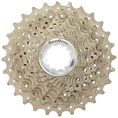 SunRace Cassetta pignoni MTB 10v 11-42t Shimano Alluminio (Cassette MTB) / Cassette Sprocket MTB 10s 11-42t Shimano Alloy (Sprockets MTB)