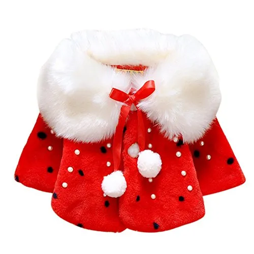 Brightup - Giacca - bambina, Rosso, Small