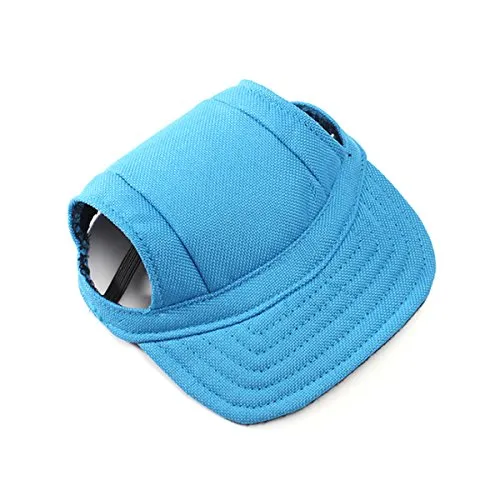 UEETEK Tappeto da Baseball da Sport per Cani da Compagnia Oxford con Fori per Orecchie per Piccoli Cani - Taglia S (Blu)