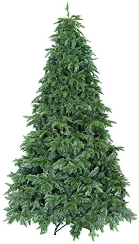 vanzetti Albero di Natale Artificiale 180 cm 40 Rami Foresta Umbra Verde