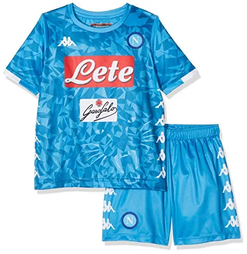 SSC Napoli Insigne 2018/2019, Kit Gara Bambino, Azzurro, 12