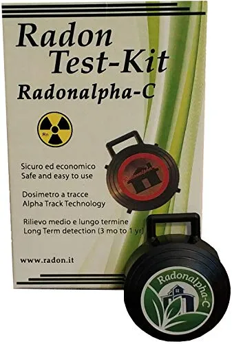 Dosimetro Rilevatore di Gas Radon a tracce CR-39