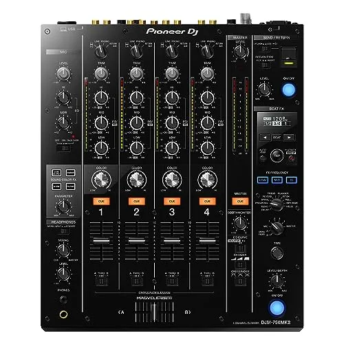 Pioneer DJM750MK2 4 Canale Professionale DJ Mixer (Nero)