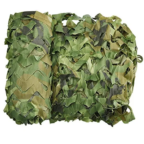 Wilxaw Rete Mimetica, Camouflage Tela Netto di Oxford, 3 X 6M Mimetico Copertura per Caccia Campeggio Montagna
