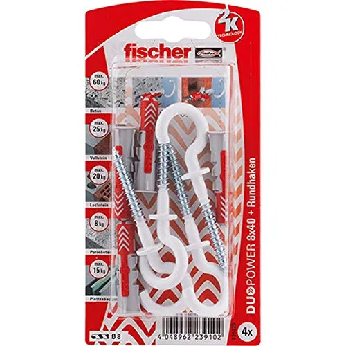 Fischer Duo Power 8 x 40 RH N K (4) Art. 535225 quantità: 1