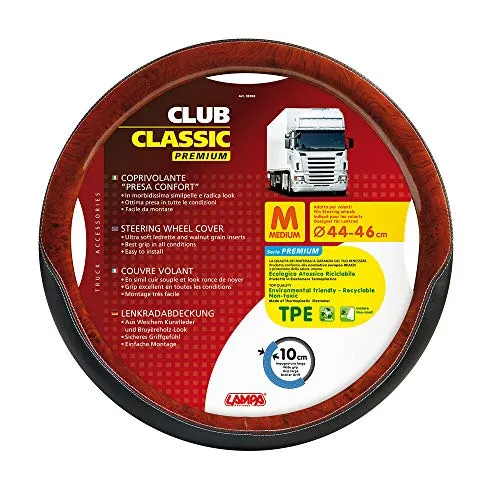 Lampa 98902 Club Classic, coprivolante Presa Confort in TPE - M - Ã˜ 44/46 cm