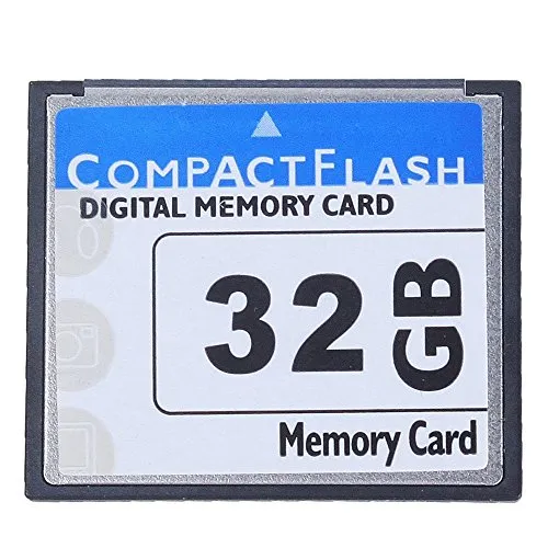 Andifany Professional Scheda di Memoria Compact Flash da 32 GB (Bianco E Blu)