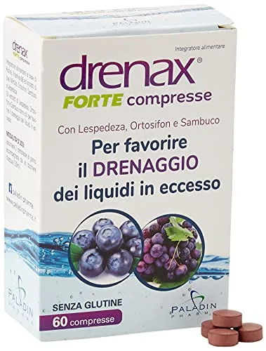 Drenax Forte Drenante Integratore Riequilibrante - 60 Compresse per confezione - 02096