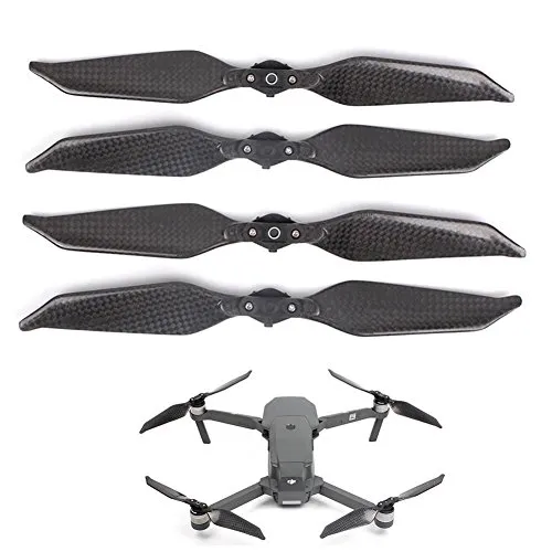 Joint Victory 8331F Low Noise Carbon Fiber Propellers Quick-release Foldable Props Blades for DJI Mavic Pro/Platinum (2 pairs)