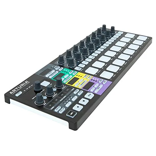 Arturia BeaTSTep Pro Limited Black Edition Black Midi Keyboard - Midi Keyboards (Buttons, Rotary,white, 415 Mm, 163 Mm, 36 Mm, 1.45 Kg)