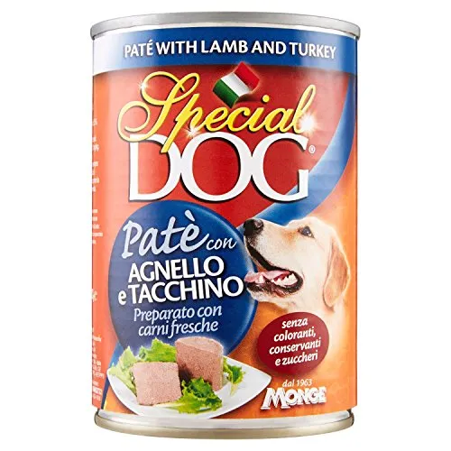 Special Dog - Paté, con Agnello e Tacchino - 400 g
