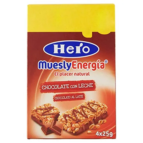 Hero Muesly Energia Barrette di Cereali, 100g