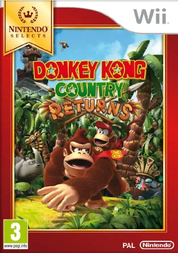 Nintendo Donkey Kong Country Returns, Wii Basic Nintendo Wii Francese videogioco