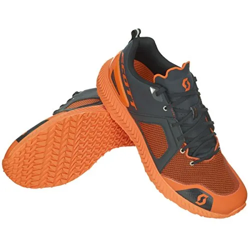Scott Palani SPT 7 - Scarpe da corsa, da uomo, colore: nero/arancione, Uomo, Nero arancio, 14