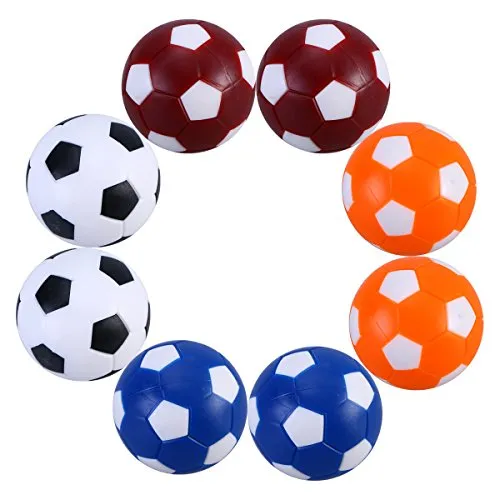 Palline calcio balilla,TOYMYTOY Palline biliardino profesisonale colorati (8pcs)