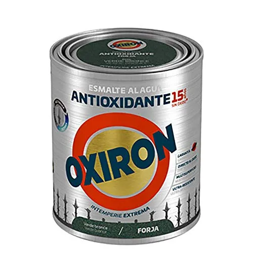 Titan Oxiron smalto antiossidante acqua Forge - PackagingSize 750 ml, OXIRON acquerelli Forge 216 Verde bronzo